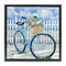 Stupell Industries Rosemary Beach Bicycle Floater Framed Canvas Wall Art Design by Paul Brent
